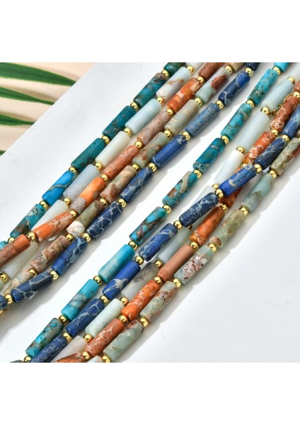 XN053 El Yapımı Minimalist Taş Boncuk Kolye Kolye Renkler Yaka En Iyi Arkadaşı Genç Kız Takısı Collares Para Mujer Kadın (Yurt Dışından)