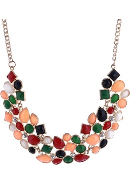 XL901 Mücevher Bildirimi Kolyeler ve Kolye Vintage Altın Renk Chaoker Kolye Yaka Kadınlar Için Bijoux Femme Bildirimi Takı (Yurt Dışından)