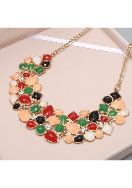XL901 Mücevher Bildirimi Kolyeler ve Kolye Vintage Altın Renk Chaoker Kolye Yaka Kadınlar Için Bijoux Femme Bildirimi Takı (Yurt Dışından) fırsatları