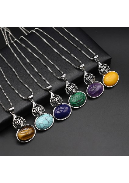 60CM Tarzı Altın Rengi Metal Zincir Doğal Yarı Değerli Taş Kabukyeşil Aventurin Kabak Kolye Kolye Reiki Heal Kadın Takı (Yurt Dışından) fiyatları