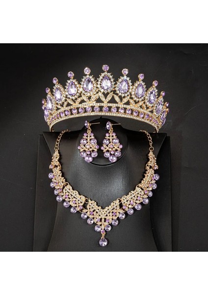 Taçlar Tarzı No.14 Boyutu Düğün Taç Saç Takı Gelin Şapkalar Barok Rhinestone Altın Gümüş Renk Tiaras Prenses Aksesuarları Kraliçe'nin Partisi Için (Yurt Dışından)