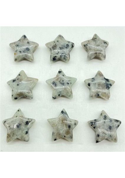 No.13 Doğal Taş Taş Kuvars Kristal Pentagram Beş Köşeli Yıldız Şekli Diy Takı Yapımı Için Hiçbir Delik Ev Dekor Aksesuarla (Yurt Dışından)