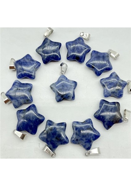 No.19 Doğal Taş Taş Kuvars Kristal Kaplan Gözü Labradorit Yıldız Kolye Charms Diy Takı Yapımı Için Kolye Aksesuarla (Yurt Dışından) fırsatları