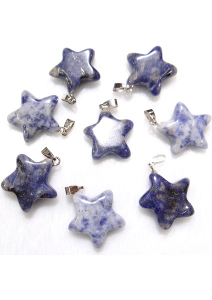 No.2 Doğal Taş Taş Kuvars Kristal Opal Aventurin Ametist Yıldız Kolye Charms Diy Takı Yapımı Için Kolye Aksesuarla (Yurt Dışından)