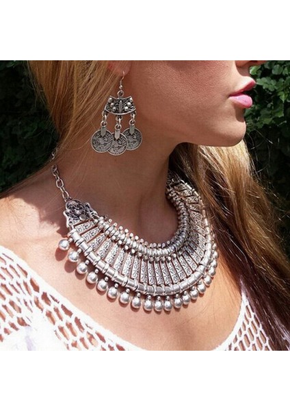 NAP1003 Ztech Yaka Sikke Kolye ve Kolye Vintage Kristal Maxi Gerdanlık Bildirimi Collier Kadın Boho Büyük Moda Kadın Takı Hediyeler (Yurt Dışından) modelleri