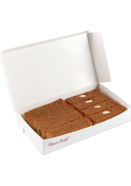 Geleneksel Cevizli - Bademli Şam Tatlısı (750G Gold Kutu)