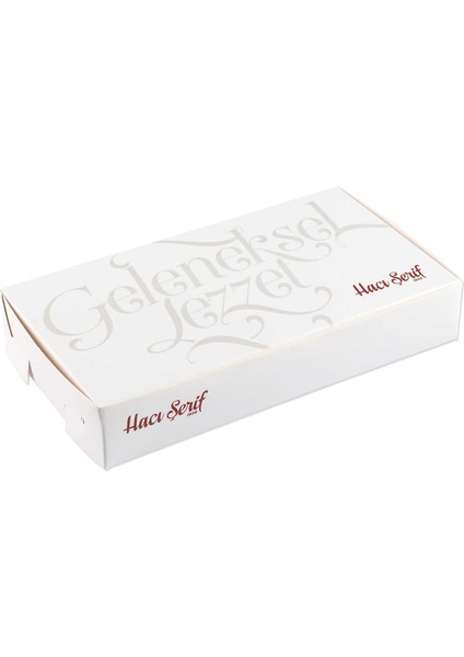 Geleneksel Cevizli - Bademli Şam Tatlısı (750G Gold Kutu)