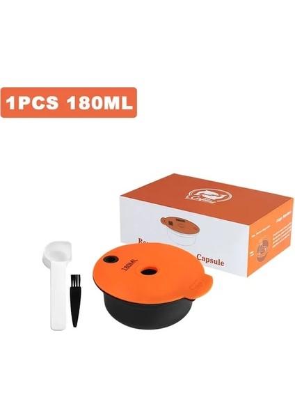 1 Adet 180ML Tarzı Bosch-S Tassimo-S Machine Rich Crema Maker Doldurulabilir Pod Için Icafilas Doldurulabilir Kahve Kapsülü (Yurt Dışından)