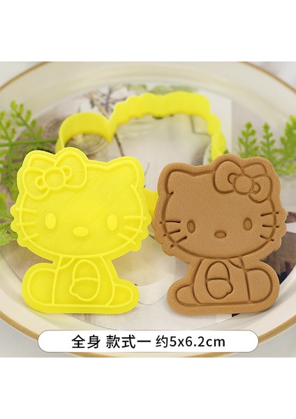 Siyah Stil Sevimli Kitty Mouse Kurabiye Kesici Plastik Bisküvi Pişirme Meyve Bıçağı Mutfak Kek Kalıbı Araçları Kabartma Baskı (Yurt Dışından)