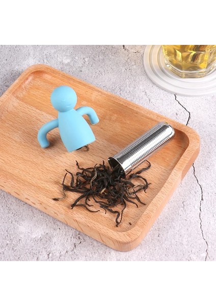 Minifigür Stili Tek Boyut Taşınabilir Çay Demlik 9 Stilleri Mavi Yaratıcı Güvenli ve Sağlıklı Mutfak Aksesuarları Şemsiye Paslanmaz Çelik Çay Filtresi Çay Sızıntısı (Yurt Dışından) indirimleri