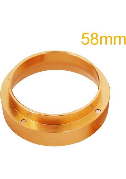 Altın Yüzük 58MM Tarzı Aluminu Akıllı Dozaj Halkası Demleme Kasesi Kahve Tozu Espresso Barista Huni Portafilte (Yurt Dışından)