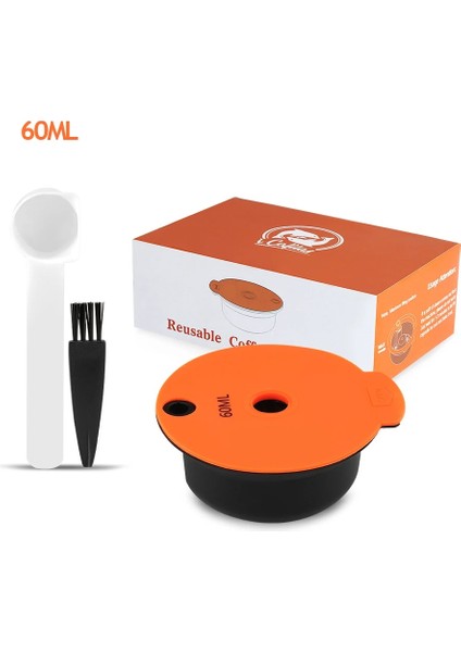 Pembe Tarzı Dolce Gusto Için Nespresso Için Cafissimo Için Doldurulabilir Kahve Kapsülü Tassimo Vıp Için Yeniden Kullanılabilir Plastik Kapsül (Yurt Dışından)