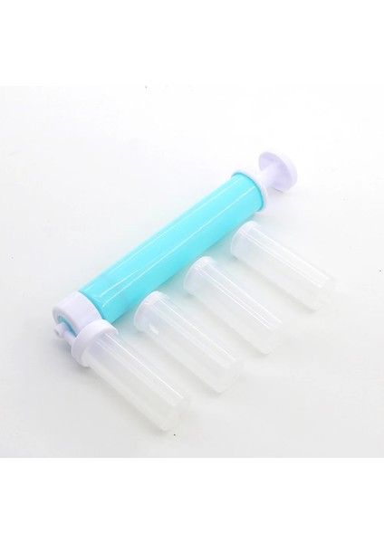 Mavi Stil Kek Manuel Pistole Püskürtme Tabancası Dekorasyon Püskürtme Boyama Pişirme Memesi Cupcakes Tatlılar Mutfak Pasta Aracı Aksesuarları (Yurt Dışından)