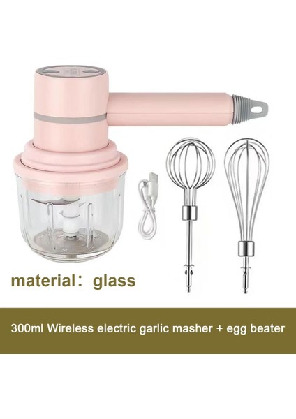 250ML Beyaz Stil USB Kablosuz Elektrikli Sarımsak Doğrayıcı Ezici Çırpma Çırpma Yumurta Çırpıcı 2 Karıştırma Çubuğu ile 3 Hız Kontrolü Mutfak El Mikseri (Yurt Dışından) fiyatları