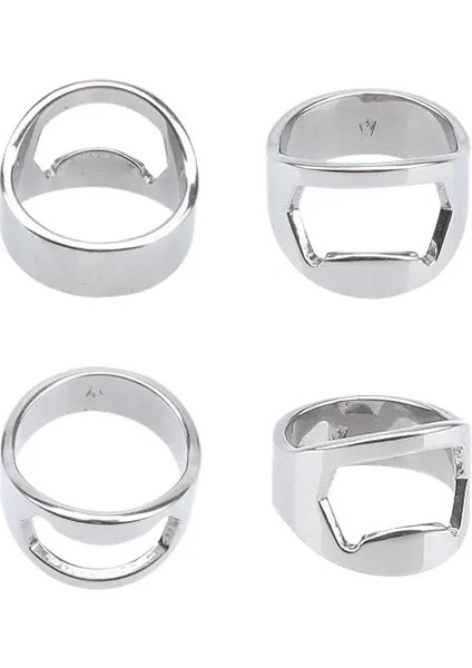 22MM Paslanmaz Çelik Mini Şişe Açacağı Parmak Yüzük Yüzük Şeklinde Şişe Bira Kapağı Açılış Sökücü Mutfak Alet Bar Aksesuarları (Yurt Dışından)