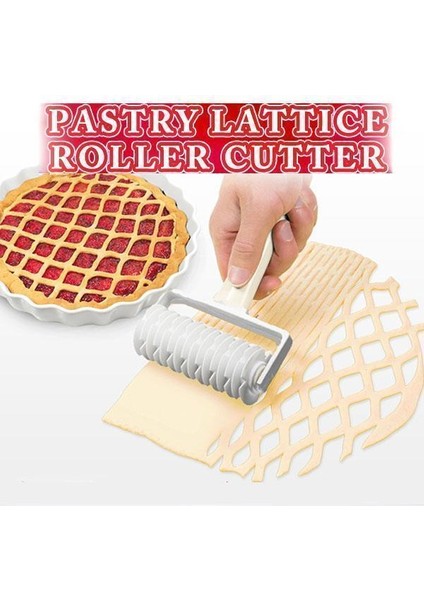 S Tarzı Pasta Kafes Rulo Kesici Plastik Çekme Net Pizza Bıçağı Tekerlek Makarna Kafes Rulo Kesici Hamur Bisküvi Pasta Pişirme Aracı (Yurt Dışından) modelleri