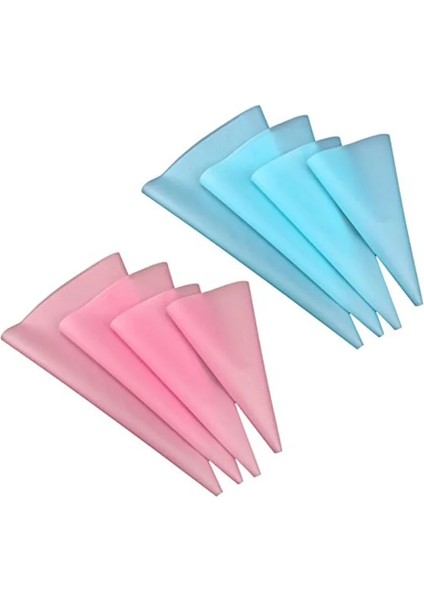 Beyaz Stil Şekerleme Silikon Pasta Torbası Yeniden Kullanılabilir Krem Buzlanma G Çanta Pişirme Diy Cupcake Dekorasyon Aracı Mutfak Aksesuarları (Yurt Dışından) fırsatları