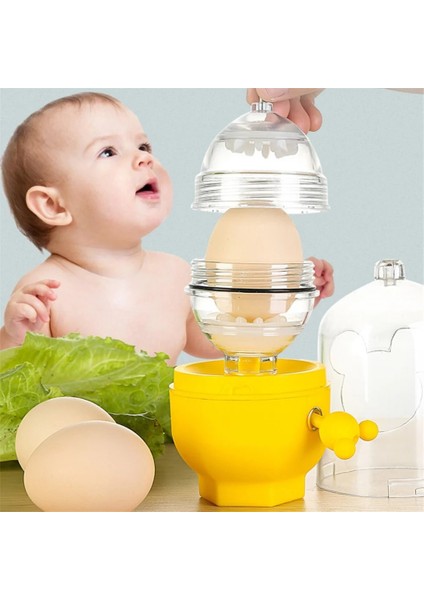 No.3 Tarzı Elle Çalışan Altın Yumurta Makinesi Iç Mikser Mutfak Pişirme Aleti Taşınabilir Yumurta Pişirici Aracı Yumurta Karıştırıcı Çalkalayıcı (Yurt Dışından)
