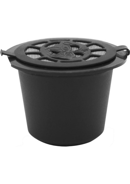 6 Adet Tarzı Pcs Yeniden Kullanılabilir Nespresso Kahve Kapsülleri Kaşık Fırçalı Fincan Siyah Doldurulabilir Kahve Kapsülü Dolum Filtresi Kahve Gereçleri (Yurt Dışından) indirimleri