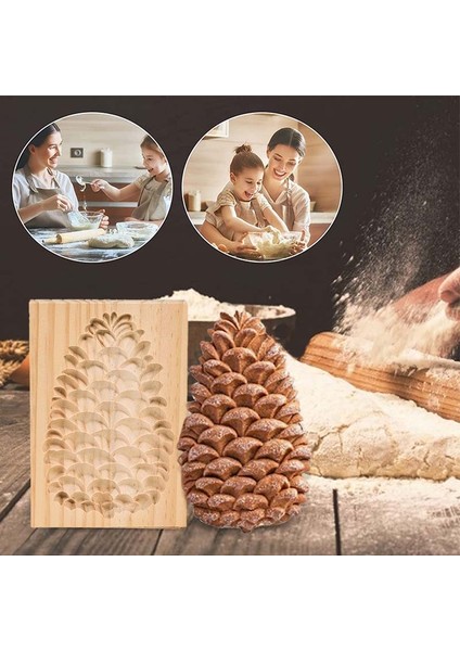 Yel Değirmeni Tarzı Ahşap Kurabiye Kalıbı Kesici Ahşap Zencefilli Kurabiye Kalıpları Basın 3D Kek Kabartma Pişirme Kalıbı Gül Çiçek Kesici Fırın Aletleri (Yurt Dışından) fiyatları
