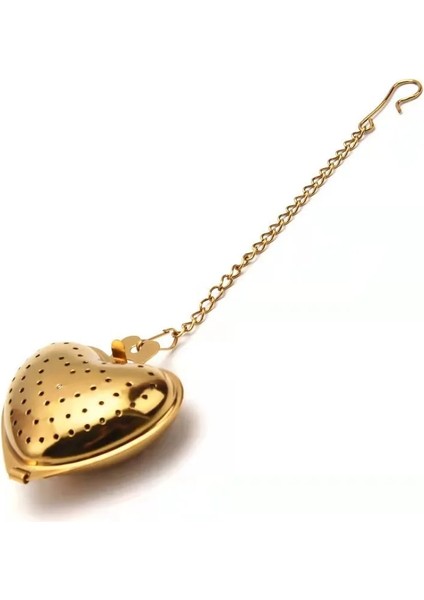 Gül Tarzı Paslanmaz Çelik Yaratıcı Çay Demlik Metal Kalp Şekli Yeniden Kullanılabilir Çay Kahve Filtresi Süzgeç Çaydanlık Aksesuar Mutfak Gadget Aracı (Yurt Dışından) indirimleri