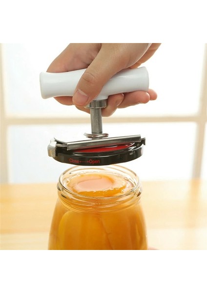 Yeşil Stil Güvenlik Paslanmaz Çelik Açıcılar Glareative Konserve Açacağı Kavanoz Şişe Ayarlanabilir El Kılavuzu Kolay Gadget Mutfak Faydalı Aracı (Yurt Dışından) modelleri
