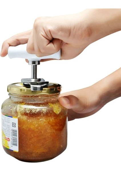 Yeşil Stil Güvenlik Paslanmaz Çelik Açıcılar Glareative Konserve Açacağı Kavanoz Şişe Ayarlanabilir El Kılavuzu Kolay Gadget Mutfak Faydalı Aracı (Yurt Dışından) fırsatları