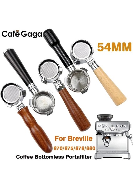 350ML Çiçek Fincan Stili 54MM Kahve Dipsiz Portafilter Breville Filtre Sepeti Değiştirme Espresso Makinesi Aksesuarları Barista Aracı (Yurt Dışından) modelleri