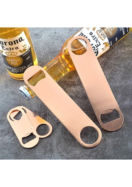 Büyük A Stili Paslanmaz Çelik Bira Şişe Açacağı Taşınabilir Bar Mutfak Restoran Accessaries Dayanıklı Düz ​​hızlı Mutfak Açık Aracı (Yurt Dışından) fiyatları