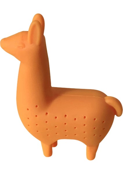 Gösteri Tarzı Olarak Çay Demlik Gıda Silikon Sınıfı Alpaka Şekli Çay Demlik Süzgeçler Yaratıcı Filtre Gevşek Silikon Difüzör Yeniden Kullanılabilir Demlik (Yurt Dışından)