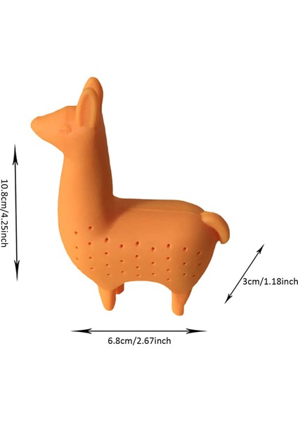 Gösteri Tarzı Olarak Çay Demlik Gıda Silikon Sınıfı Alpaka Şekli Çay Demlik Süzgeçler Yaratıcı Filtre Gevşek Silikon Difüzör Yeniden Kullanılabilir Demlik (Yurt Dışından) fiyatları