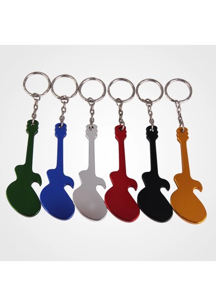 Gitar Tarzı Taşınabilir Alüminyum Alaşımlı Bira Şişe Açacağı Gitar Kılçık Kız Şekli Rastgele Renk Şişe Açacağı Anahtarlıklar Iyi Hediyeler (Yurt Dışından) fırsatları