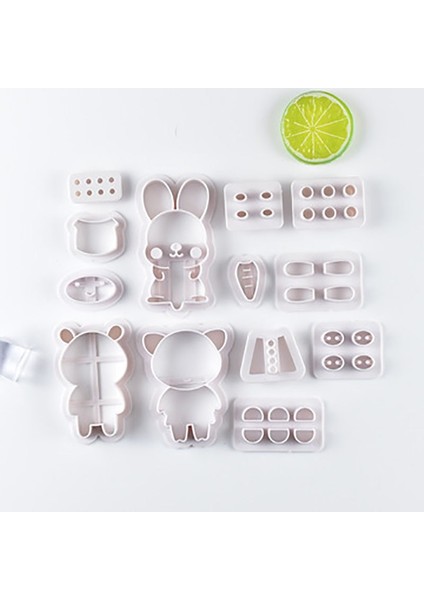 Panda Tarzı 8 Stil Tavşan Koala Tilki Panda Ayı Domuz Bisküvi Kesici Kurabiye Kek Kalıbı Pişirme Parti Damga Dekorasyon Araçları Mutfak Aksesuarları (Yurt Dışından) modelleri