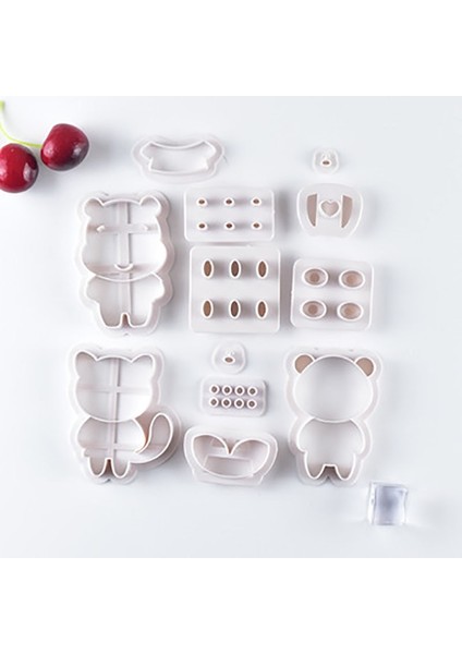 Panda Tarzı 8 Stil Tavşan Koala Tilki Panda Ayı Domuz Bisküvi Kesici Kurabiye Kek Kalıbı Pişirme Parti Damga Dekorasyon Araçları Mutfak Aksesuarları (Yurt Dışından) indirimleri