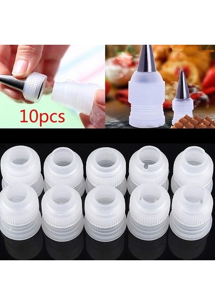 10 Adet Tarzı Fashio Icing G Nozullar Ipuçları Dönüştürücü Bağlayıcı Pastacılık Aleti Pasta Süsleme Ev Ipuçları (Yurt Dışından) fiyatları
