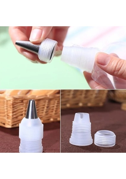 10 Adet Tarzı Fashio Icing G Nozullar Ipuçları Dönüştürücü Bağlayıcı Pastacılık Aleti Pasta Süsleme Ev Ipuçları (Yurt Dışından) modelleri