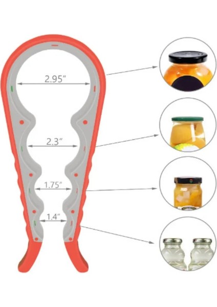 Mavi Stil 4 1 Kapaklı Kavanoz Açacağı Vidalı Kapak Kavanoz Şişe Açacağı Konserve Açacağı Manuel Kaymaz Büküm Kapağı Şişe Fırlatıcı Açacağı Mutfak Aleti (Yurt Dışından) modelleri