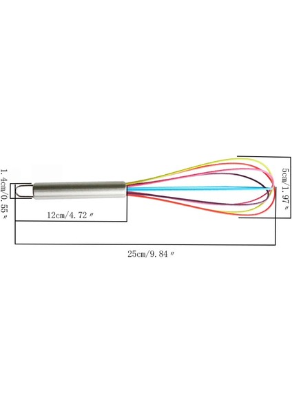 M Tarzı Vieruod Içecek Çırpma Karıştırıcı Yumurta Çırpıcı Silikon Yumurta Çırpıcılar Mutfak Aletleri El Yumurta Karıştırıcı Pişirme Köpürtücü Wisk Aşçı Blender (Yurt Dışından)