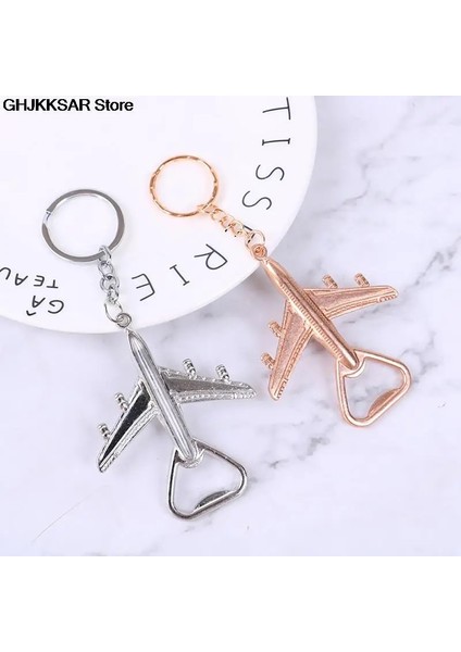 C Stili 1 Adet Yaratıcı Metal Model Uçak Uçak Kolye Araba Anahtarlık Tutucu Anahtarlık Şişe Açacağı Düğün Parti Mutfak Malzemeleri (Yurt Dışından)