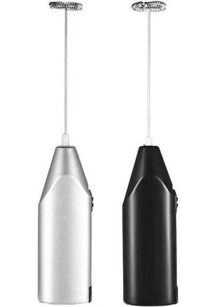 Siyah Stil Mini Elektrikli Kahve El Yumurta Çırpıcı Kabarcık Içecek Karıştırma Çubuğu Mini Kolu Karıştırıcı Pratik Mutfak Pişirme Aracı (Yurt Dışından)