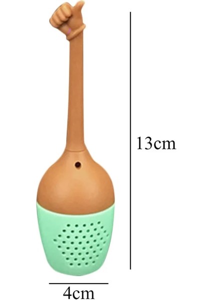 No.3 Tarzı Silikon Gevşek Yaprak Bitkisel Baharat Tutucu Çay Demleme Araçları Komik El Hareketleri Çay Demlik Siyah Çay Süzgeç Mutfak Aksesuarları (Yurt Dışından) fırsatları