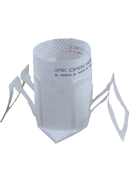 Beyaz Stil Tek Kullanımlık Damla Kahve Fincanı Filtre Torbaları Asılı Fincan Kahve Filtreleri Kahve ve Çay Aletleri (Yurt Dışından)