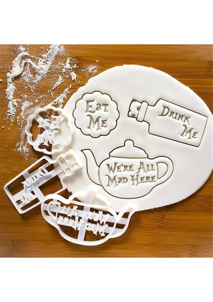 Happya Corgi Stili Beni Yiyin Kurabiye Kesici Alice In Wonderland Tema Kurabiye Kalıbı Ilginç Kurabiye Kesici El Yapımı Dıy Kurabiye Pişirme Aksesuarları (Yurt Dışından) fiyatları