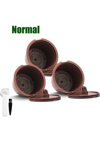 Sarı Stil Dolce Gusto Için Nespresso Için Cafissimo Için Doldurulabilir Kahve Kapsülü Tassimo Vıp Için Yeniden Kullanılabilir Plastik Kapsül (Yurt Dışından)