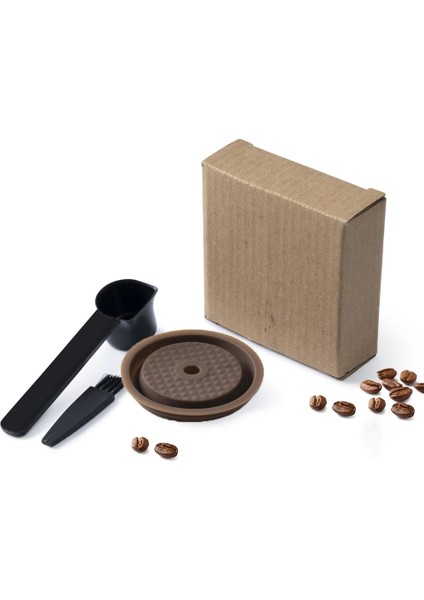 Açık Sarı Stil Icafilas Nespresso Vertuo Sonraki Doldurulabilir Kahve Kapağı Gıda Aracı Için Yeniden Kullanılabilir Kahve Kapsül Kapağı (Yurt Dışından)