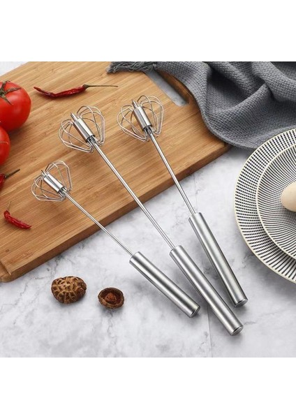 12 Inç Tarzı Paslanmaz Çelik Yarı Otomatik Itmeli Tip Yumurta Çırpma Makinesi Manuel El Mikseri Kendinden Dönen Yumurta Karıştırıcı Mutfak Pişirme Araçları Alet (Yurt Dışından) fırsatları