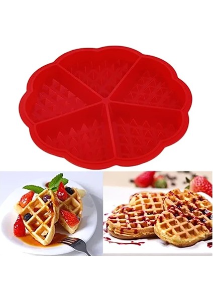 E Tipi Stili Silikon Waffle Kalıp Yapışmaz Kek Kalıbı Dıy Çikolatalı Waffle Makineleri Kalıp Araçları Mutfak Bakeware Malzemeleri (Yurt Dışından) fiyatları