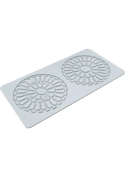 No.87 Stili Şeker El Sanatları Silikon Ped Geometrik Desen Yaprakları Tasarım Dantel Mat Çikolata Kalıpları Tatlı Fondan Kek Dekorasyon Kalıpları (Yurt Dışından)