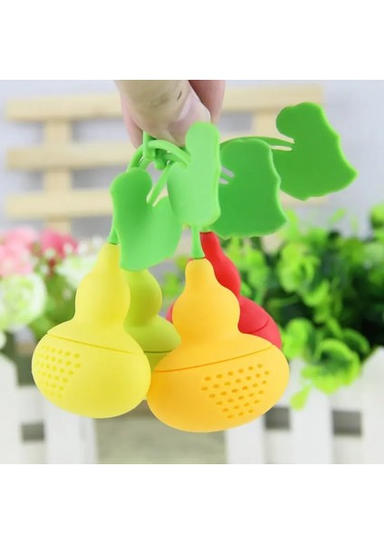 Kırmızı Stil 1 Parça Kabak Çay Poşetleri Silikon Filtre Demlik Jel Filtrasyon Yaprak Süzgeçler Çay Kaşığı Bitkisel Aracı Çaydanlık Çay Fincanı Siceraria (Yurt Dışından) fiyatları