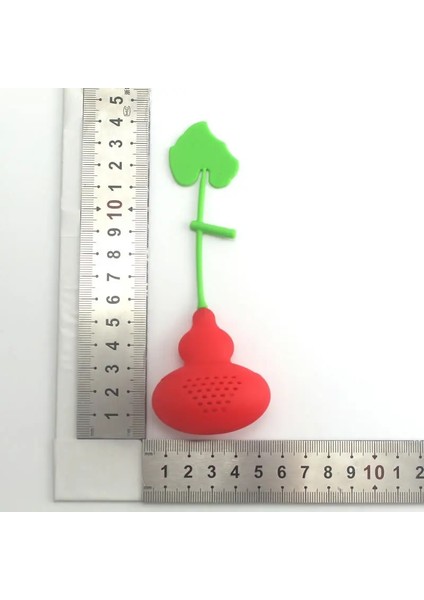 Kırmızı Stil 1 Parça Kabak Çay Poşetleri Silikon Filtre Demlik Jel Filtrasyon Yaprak Süzgeçler Çay Kaşığı Bitkisel Aracı Çaydanlık Çay Fincanı Siceraria (Yurt Dışından) indirimleri